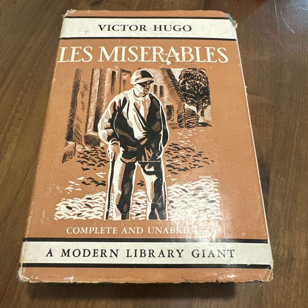 Les Miserable Complete And Unabridged By Victor Hugo Modern Library Giant